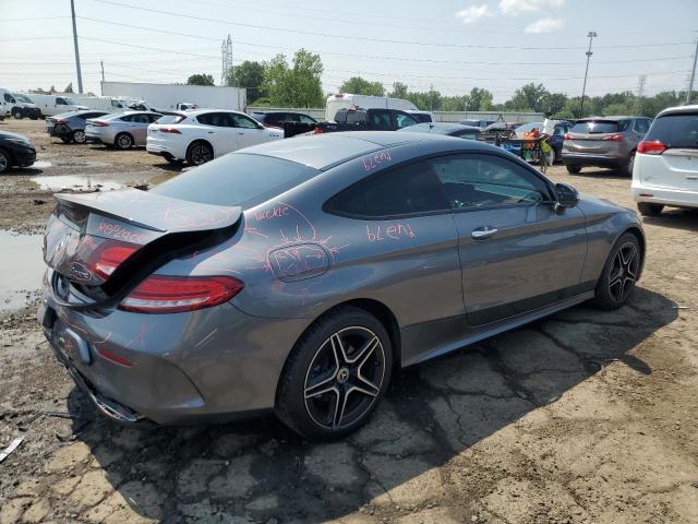 WDDWJ8EB0KF828071 - 2019 MERCEDES-BENZ C 300 4MATIC GRAY photo 3