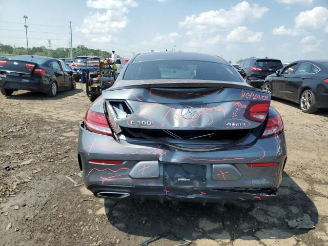 WDDWJ8EB0KF828071 - 2019 MERCEDES-BENZ C 300 4MATIC GRAY photo 6