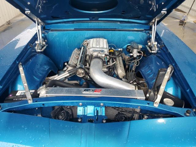 124679N613193 - 1969 CHEVROLET CAMARO CNV BLUE photo 11