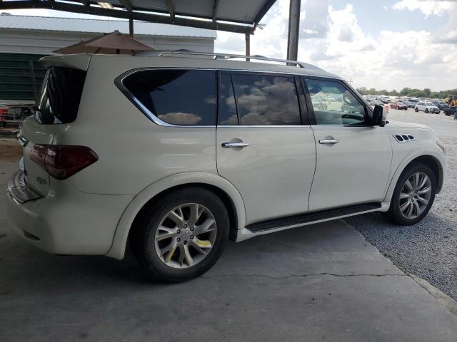 JN8AZ2NC5D9330280 - 2013 INFINITI QX56 WHITE photo 3