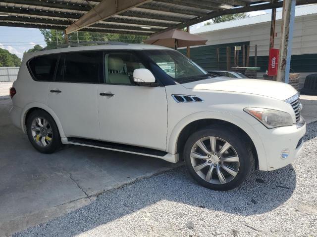 JN8AZ2NC5D9330280 - 2013 INFINITI QX56 WHITE photo 4