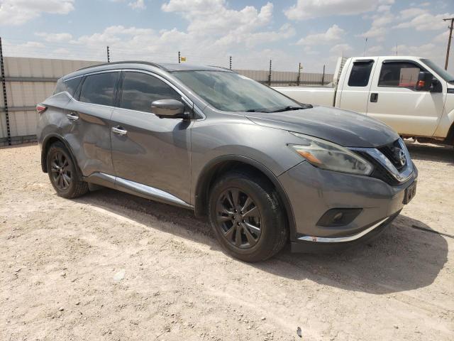 5N1AZ2MGXJN103178 - 2018 NISSAN MURANO S GRAY photo 4