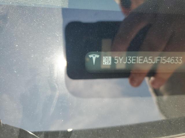 5YJ3E1EA5JF154633 - 2018 TESLA MODEL 3 WHITE photo 12