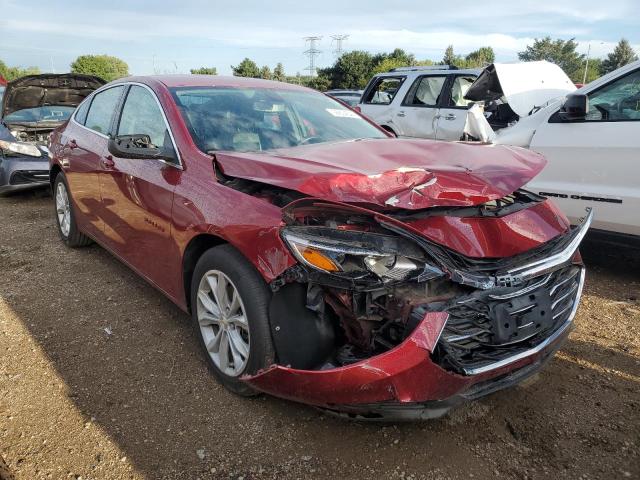 1G1ZD5ST3NF160242 - 2022 CHEVROLET MALIBU LT RED photo 4