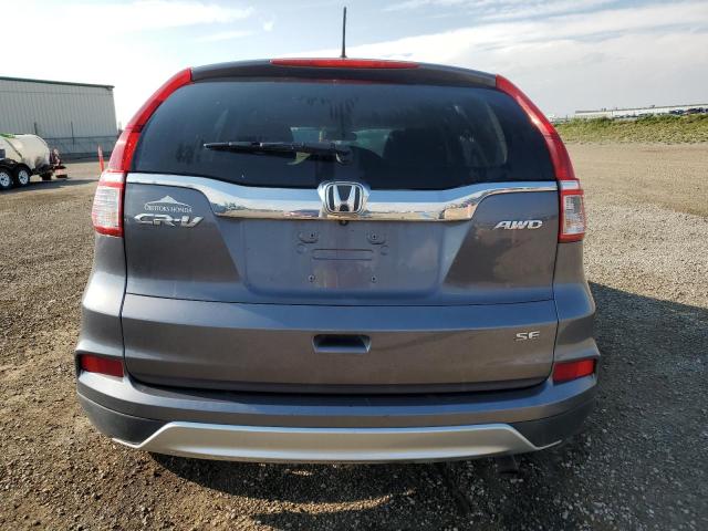 2HKRM4H40GH132196 - 2016 HONDA CR-V SE GRAY photo 6