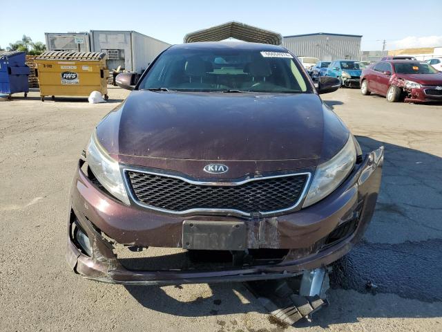 5XXGM4A74EG299682 - 2014 KIA OPTIMA LX BURGUNDY photo 5