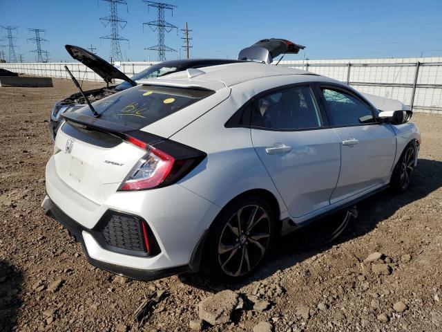 SHHFK7H47KU415601 - 2019 HONDA CIVIC SPORT WHITE photo 3