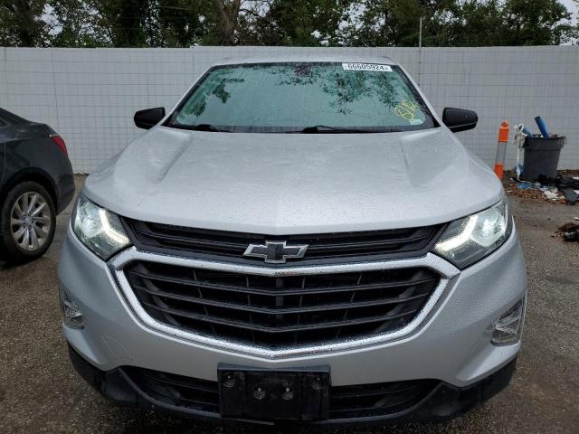 3GNAXHEV7KS522050 - 2019 CHEVROLET EQUINOX LS SILVER photo 5