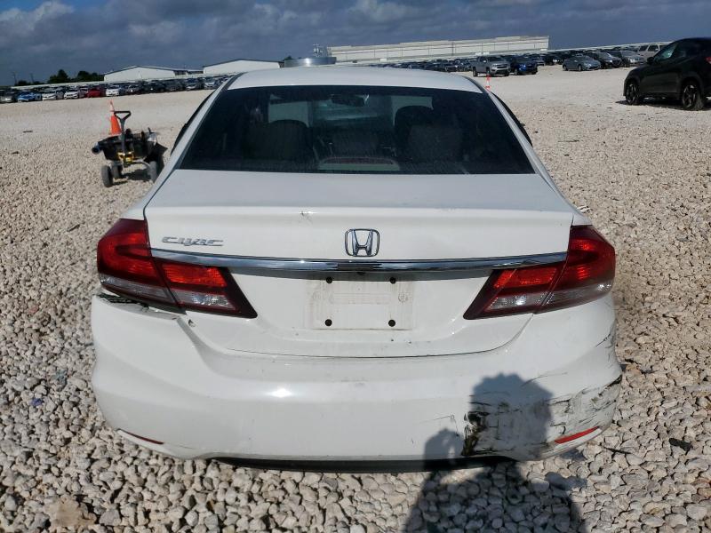 19XFB2F81EE001251 - 2014 HONDA CIVIC EX WHITE photo 6