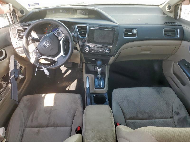 19XFB2F81EE001251 - 2014 HONDA CIVIC EX WHITE photo 8