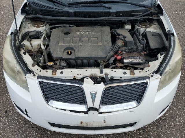 5Y2SP67809Z443986 - 2009 PONTIAC VIBE WHITE photo 12