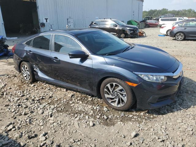 2HGFC2F75JH579888 - 2018 HONDA CIVIC EX Сұр фото 4