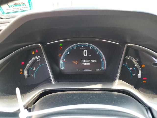 2HGFC2F75JH579888 - 2018 HONDA CIVIC EX Сұр фото 9