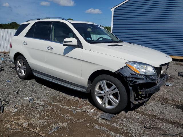4JGDA5HB3DA146728 - 2013 MERCEDES-BENZ ML 350 4MATIC WHITE photo 4