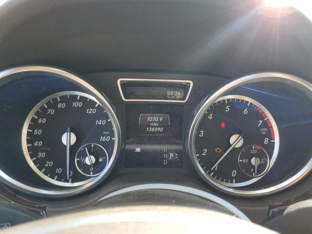 4JGDA5HB3DA146728 - 2013 MERCEDES-BENZ ML 350 4MATIC WHITE photo 9