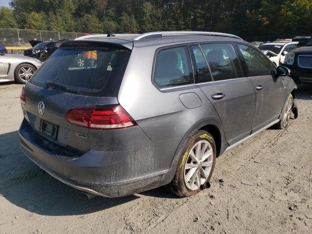 3VWM17AU3KM504645 - 2019 VOLKSWAGEN GOLF ALLTR S GRAY photo 3