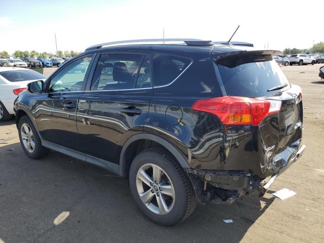 2T3RFREV2FW352435 - 2015 TOYOTA RAV4 XLE BLACK photo 2