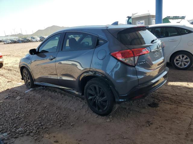 3CZRU5H19NM745849 - 2022 HONDA HR-V SPORT GRAY photo 2