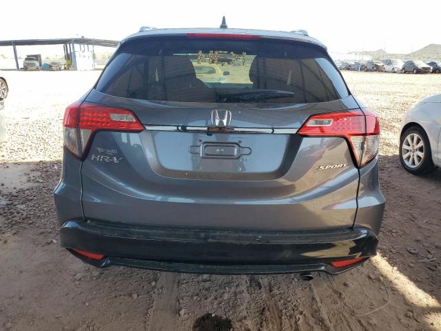 3CZRU5H19NM745849 - 2022 HONDA HR-V SPORT GRAY photo 6