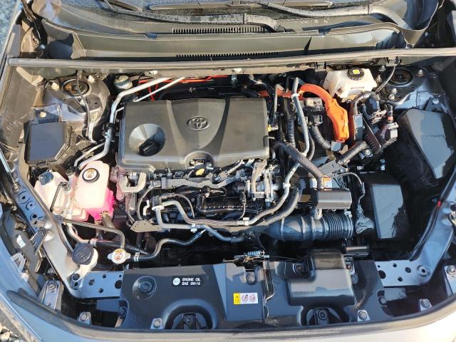 4T3RWRFV9MU049759 - 2021 TOYOTA RAV4 XLE GRAY photo 12