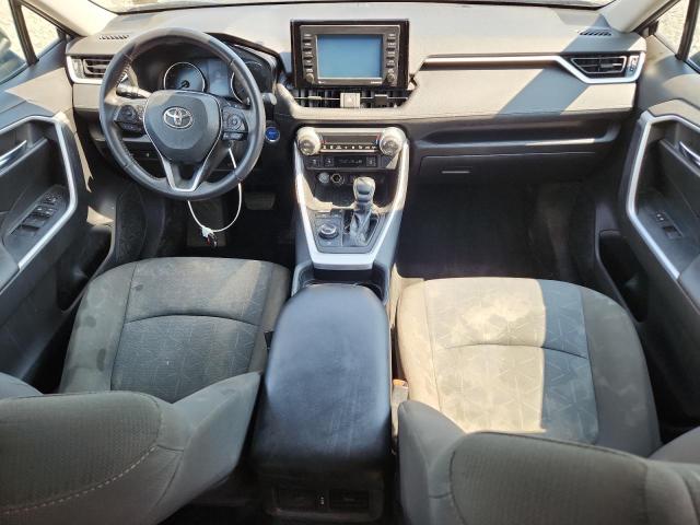 4T3RWRFV9MU049759 - 2021 TOYOTA RAV4 XLE GRAY photo 8