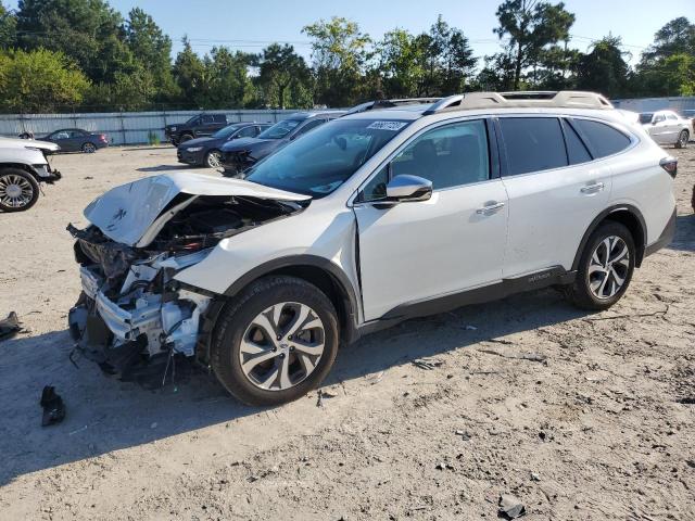 4S4BTGPD0M3169257 - 2021 SUBARU OUTBACK TOURING WHITE photo 1