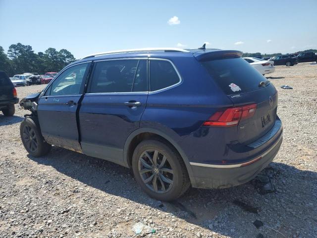 3VV3B7AX9NM045911 - 2022 VOLKSWAGEN TIGUAN SE 蓝色 照片 2