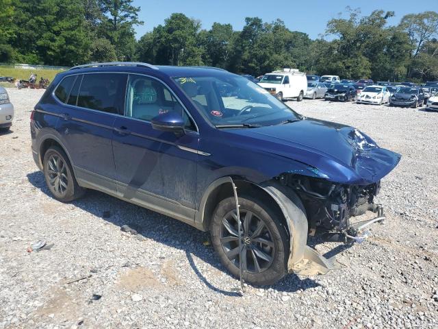 3VV3B7AX9NM045911 - 2022 VOLKSWAGEN TIGUAN SE 蓝色 照片 4