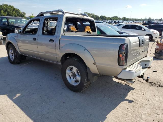 1N6MD27T91C383905 - 2001 NISSAN FRONTIER CREW CAB SC BEIGE photo 2