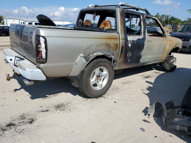 1N6MD27T91C383905 - 2001 NISSAN FRONTIER CREW CAB SC BEIGE photo 3