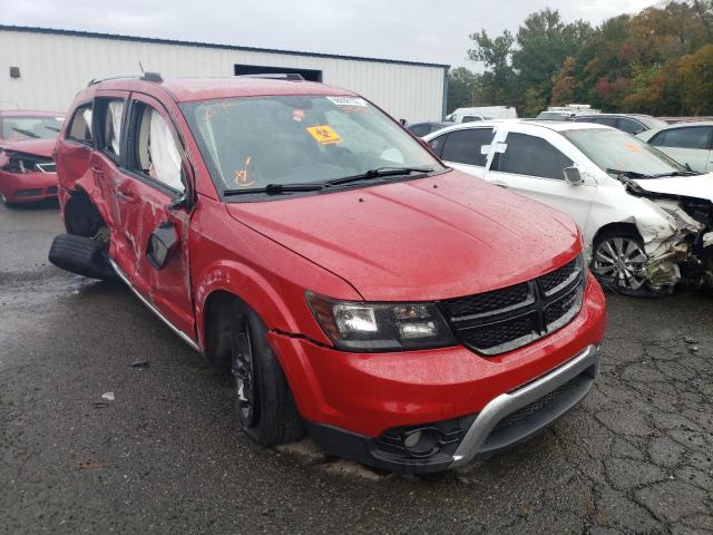 3C4PDCGG3JT345454 - 2018 DODGE JOURNEY CROSSROAD RED photo 1