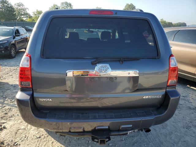 JTEZU14R678076758 - 2007 TOYOTA 4RUNNER SR5 GRAY photo 6