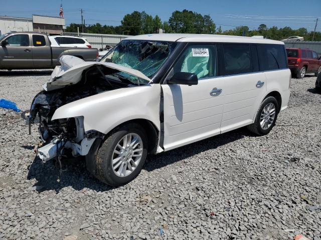 2FMGK5C83GBA06239 - 2016 FORD FLEX SEL WHITE photo 1