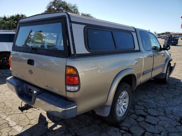 5TBBT44124S451680 - 2004 TOYOTA TUNDRA ACCESS CAB SR5 GOLD photo 4