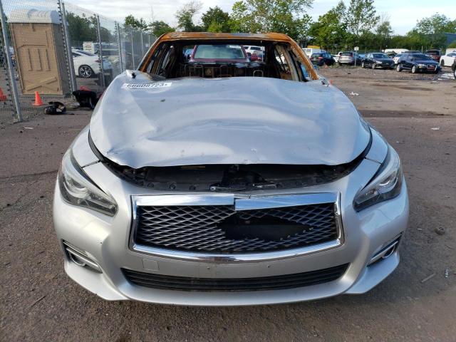 JN1EV7AR7HM834805 - 2017 INFINITI Q50 PREMIUM SILVER photo 5