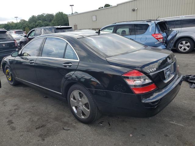 WDDNG86X28A153916 - 2008 MERCEDES-BENZ S 550 4MATIC BLACK photo 2