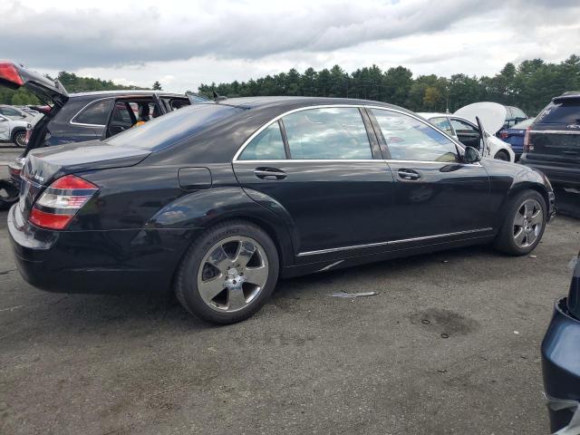WDDNG86X28A153916 - 2008 MERCEDES-BENZ S 550 4MATIC BLACK photo 3