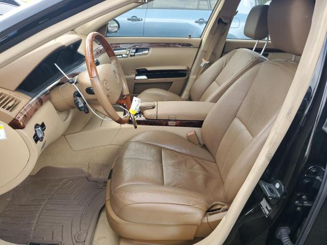 WDDNG86X28A153916 - 2008 MERCEDES-BENZ S 550 4MATIC BLACK photo 7