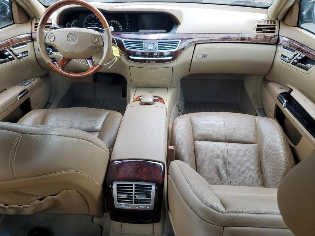 WDDNG86X28A153916 - 2008 MERCEDES-BENZ S 550 4MATIC BLACK photo 8