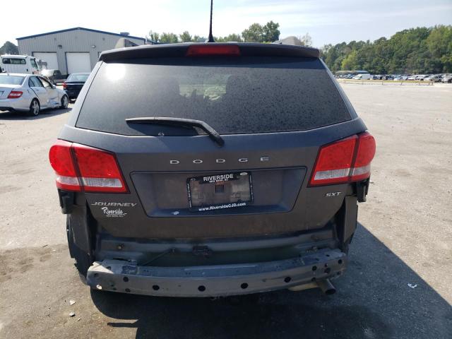 3C4PDCBB3JT184258 - 2018 DODGE JOURNEY SXT GRAY photo 6