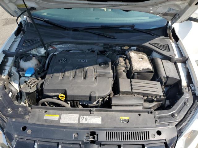 1VWCV7A39FC051534 - 2015 VOLKSWAGEN PASSAT SEL WHITE photo 11