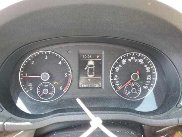 1VWCV7A39FC051534 - 2015 VOLKSWAGEN PASSAT SEL WHITE photo 9