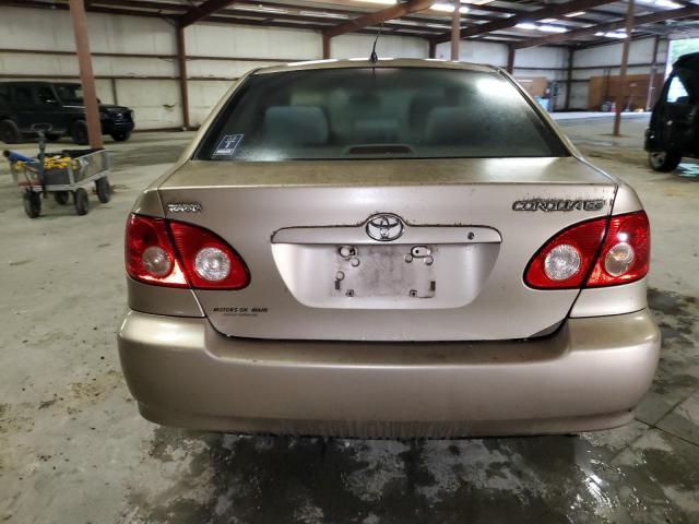 2T1BR32E65C423784 - 2005 TOYOTA COROLLA CE TAN photo 6