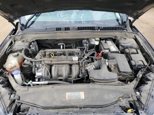 3FA6P0H75JR110055 - 2018 FORD FUSION SE GRAY photo 11