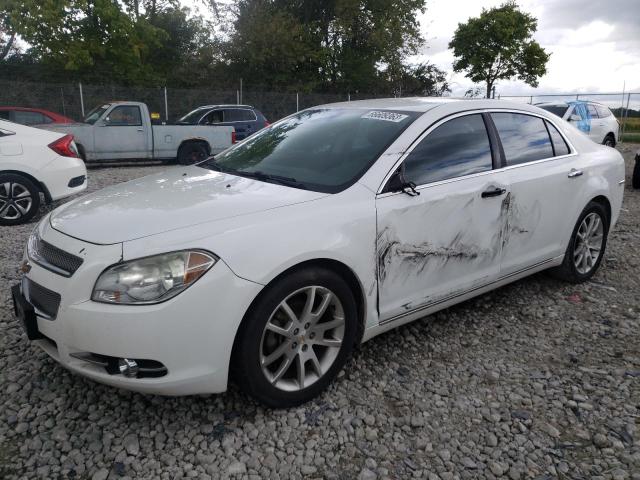 1G1ZE5EBXAF252345 - 2010 CHEVROLET MALIBU LTZ WHITE photo 1