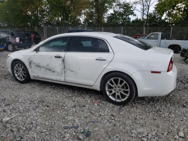 1G1ZE5EBXAF252345 - 2010 CHEVROLET MALIBU LTZ WHITE photo 2