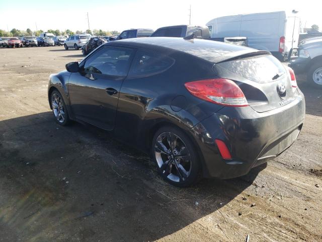 KMHTC6AD5GU259588 - 2016 HYUNDAI VELOSTER BLACK photo 2