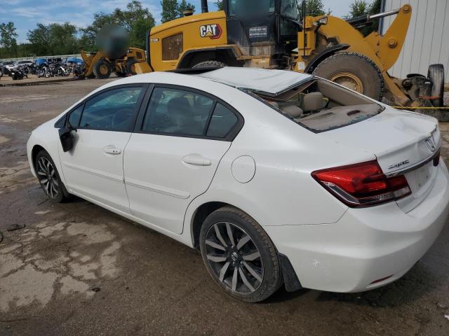 19XFB2F94EE069875 - 2014 HONDA CIVIC EXL WHITE photo 2