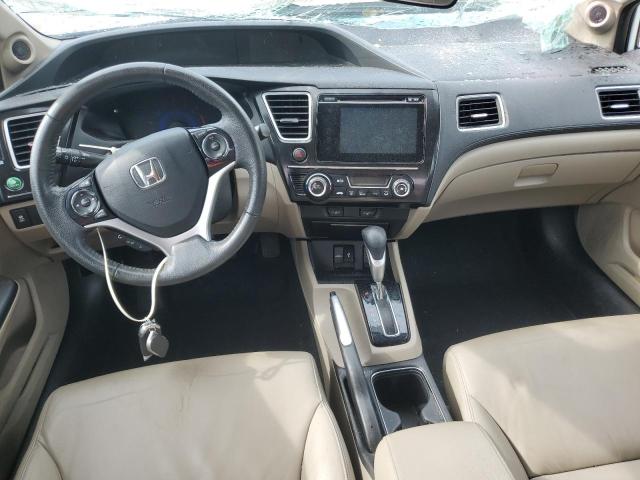 19XFB2F94EE069875 - 2014 HONDA CIVIC EXL WHITE photo 8