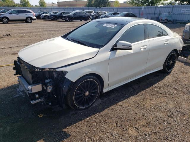 WDDSJ4GB2JN504502 - 2018 MERCEDES-BENZ CLA 250 4MATIC WHITE photo 1